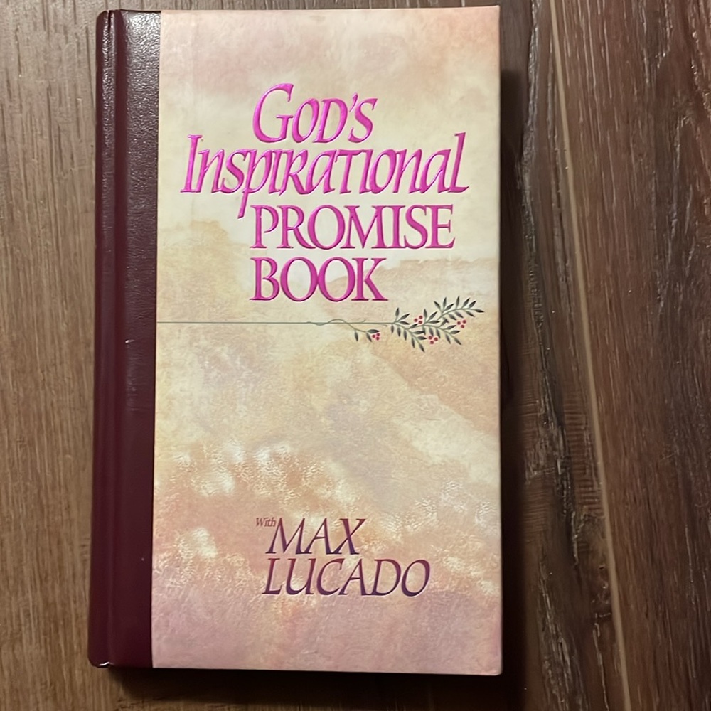 VTG God's Inspirational Promise Book - 0849952352, Max Lucado, hardcover
